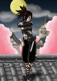 Image result for Anime Ninja Girl with Brown Hair