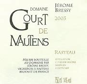 Image result for Gourt Mautens Jerome Bressy Rasteau Blanc