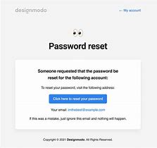 Image result for Password Reset Success Message