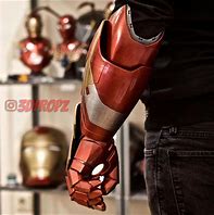 Image result for Iron Man Gauntlet 3D Model