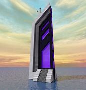 Image result for Futuristic Industrial Wall Minecraft