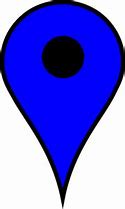 Image result for Blue Map Pin Stickers