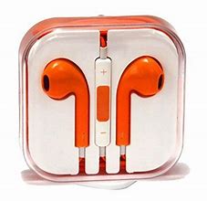 Image result for iPod Headphones Orange