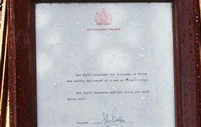 Image result for Prince Harry's Birth Certificate
