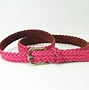 Image result for Woven Ladies Own Leather Belt