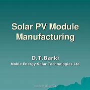 Image result for Solar Photovoltaic Panel Manufacturing