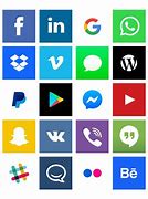 Image result for Social Media Icons Vector Free