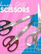 Image result for Sharp Heavy Duty Scissors