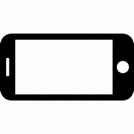 Image result for Phone Horizontal Position Icon