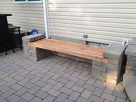 Image result for Concrete Block Benches