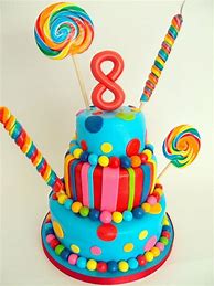 Image result for numbers eight birthday cakes