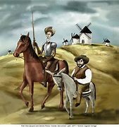 Image result for Don Quijote y Sancho