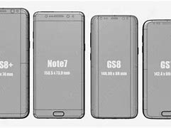 Image result for Samsung Galaxy Phone Sizes