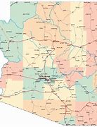 Image result for Arizona Road Map with Cities and Towns Labeled