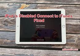 Image result for iPad Disabled Connect to iTunes