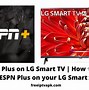 Image result for LG TV ESPN App