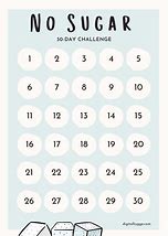 Image result for 30-Day No Sweets Challenge