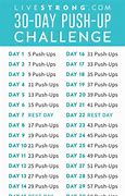 Image result for 30-Day Push-Up Squat Lunge Challenge
