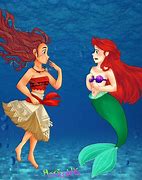 Image result for Moana vs Ariel