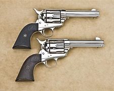 Image result for Nickel Colt SAA Revolver