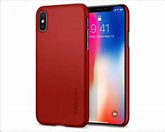 Image result for iPhone 10 with Red and Black Case