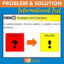 Image result for Problem and Solution Words