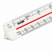 Image result for How to Use a Triangular Scale Ruler