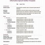 Image result for Persuasive Speech Outline Template