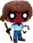 Image result for Deadpool Bob Ross Funko PFP