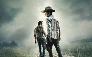 Image result for Walking Dead Rick Carl