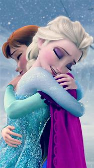 Image result for Elsa and Anna Frozen Disney Wallpaper