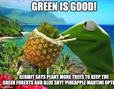 Image result for Kermit Green Meme
