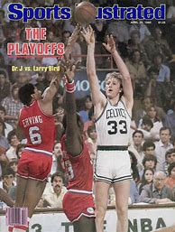 Image result for Larry Bird NBA Cover