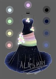 Image result for Anime Galaxy Dresses