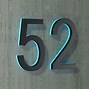 Image result for Modern Lighted House Numbers