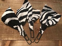 Image result for Black and White Fabric Clips
