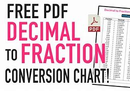 Image result for Decimal to Fraction Time Calculator Chart