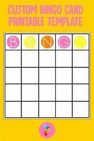 Image result for Custom Bingo Cards Free Printable