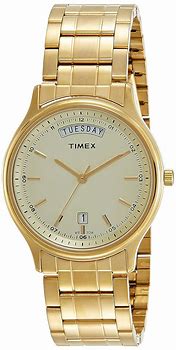 Image result for Timex Gold Watches for Men