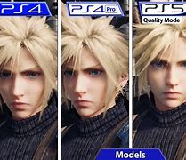 Image result for FF7 Remake PS4 vs PS5