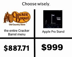 Image result for Walmart and Cracker Barrel Meme