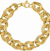 Image result for 14k Italian Gold Bracelets