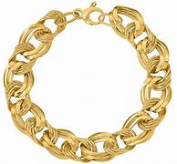 Image result for Italian Gold Link Bracelet