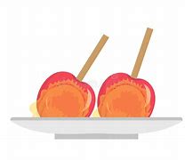 Image result for Cartoon Caramel Apple Clip Art