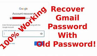 Image result for How to Recover Email/Password Gmail