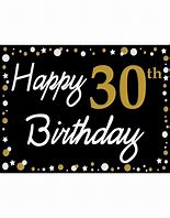 Image result for Happy 30th Birthday Logo