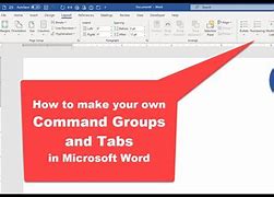 Image result for Customize Ribbon Word
