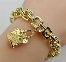 Image result for Gold Charm Bracelet for Men