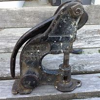 Image result for Antique Ideal Rivet Press Tool