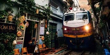 Image result for Hanoi Train
